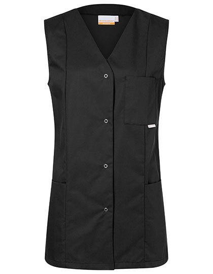 Karlowsky Damenkasack Sara – Black (ca. Pantone 419C)
