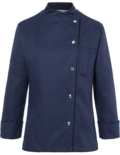Karlowsky Kochjacke Larissa – Navy (ca. Pantone 533C)