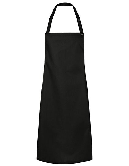 Karlowsky Latzschürze Santorini – Black (ca. Pantone 419C)