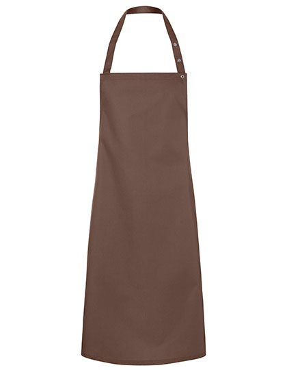 Karlowsky Latzschürze Santorini – Light Brown (ca. Pantone 438C)