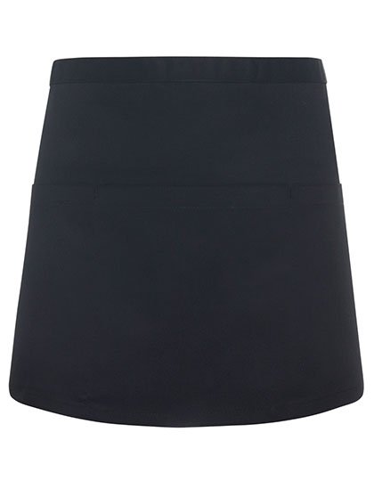 Karlowsky Vorbinder Basic mit Tasche – Black (ca. Pantone 419C)