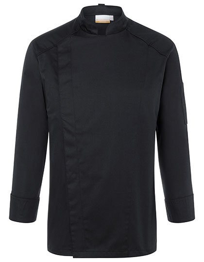 Karlowsky Kochjacke Noah – Black (ca. Pantone 419C)