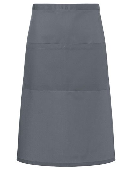 Karlowsky Bistroschürze Basic mit Tasche – Anthracite (ca. Pantone 7540C)