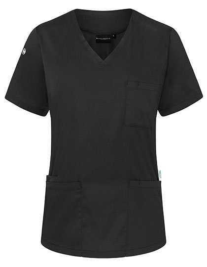 Karlowsky Damen-Schlupfkasack Essential – Black (ca. Pantone 419C)