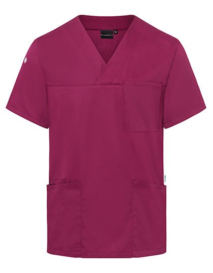 Karlowsky Herren-Schlupfkasack Essential – Fuchsia (ca. Pantone 689C)