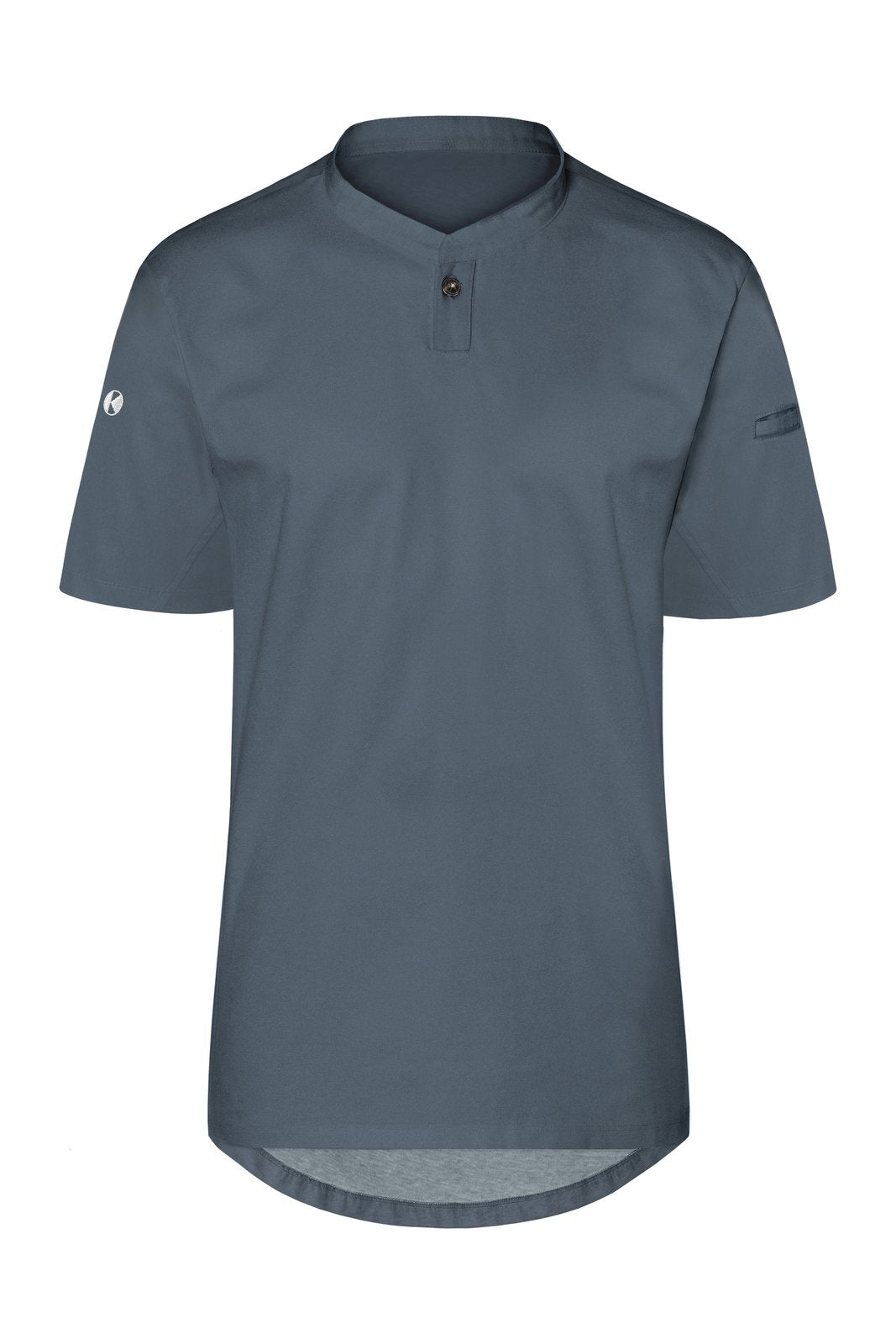 Karlowsky Kurzarm Damen-Arbeitsshirt Performance – Anthracite (ca. Pantone 7540C)