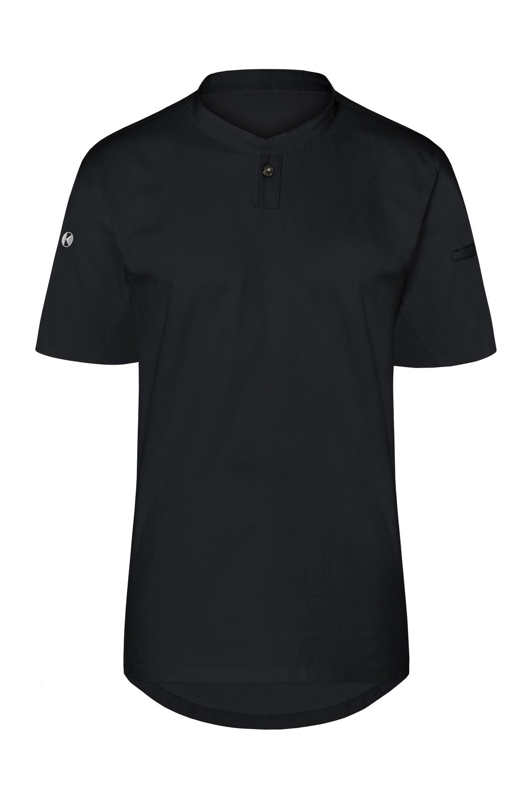Karlowsky Kurzarm Damen-Arbeitsshirt Performance – Black (ca. Pantone 419C)