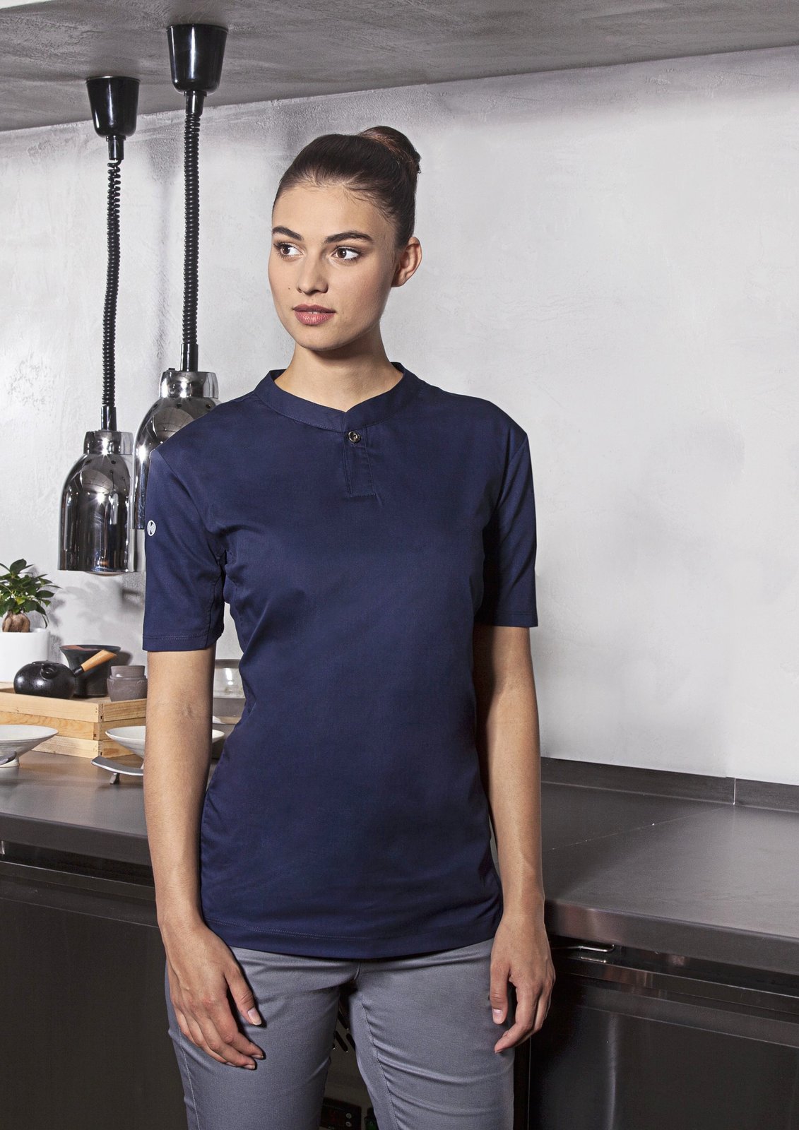 Karlowsky Kurzarm Damen-Arbeitsshirt Performance