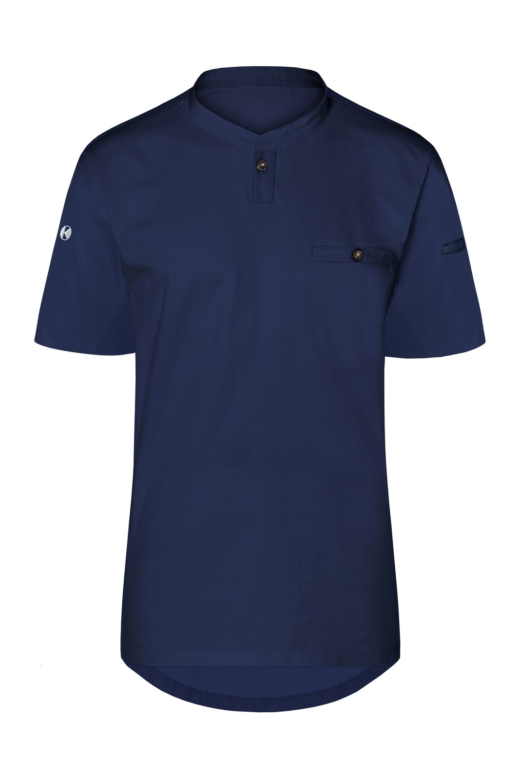 Karlowsky Kurzarm Herren-Arbeitsshirt Performance – Navy (ca. Pantone 533C)