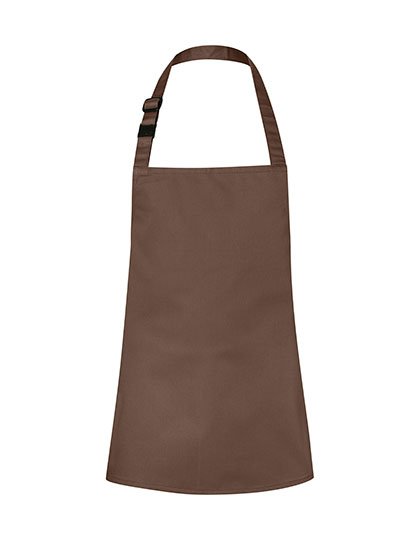 Karlowsky Kinderlatzschürze Basic mit Schnalle – Light Brown (ca. Pantone 438C)