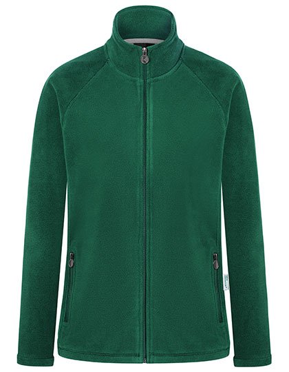 Karlowsky Damen Workwear Fleecejacke Warm-Up – Forest Green (ca. Pantone 554C)