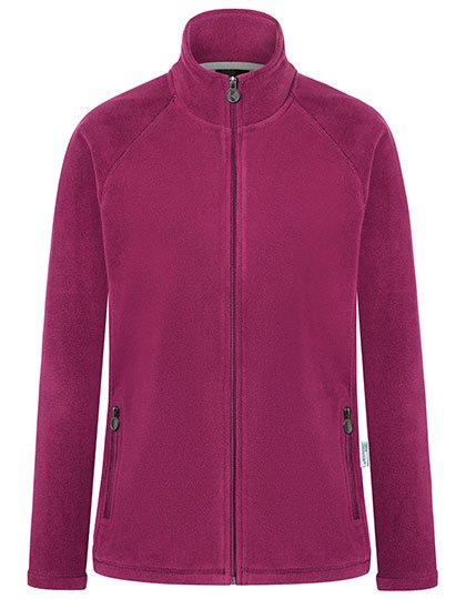 Karlowsky Damen Workwear Fleecejacke Warm-Up – Fuchsia (ca. Pantone 689C)