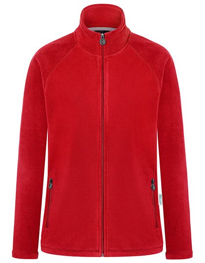 Karlowsky Damen Workwear Fleecejacke Warm-Up – Red (ca. Pantone 186C)