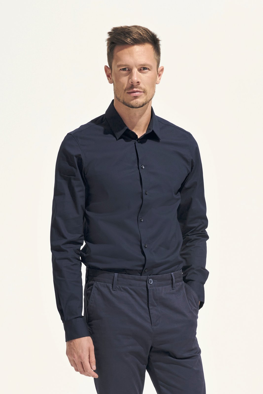 SOL´S Men's Long Sleeve Stretch Shirt Blake