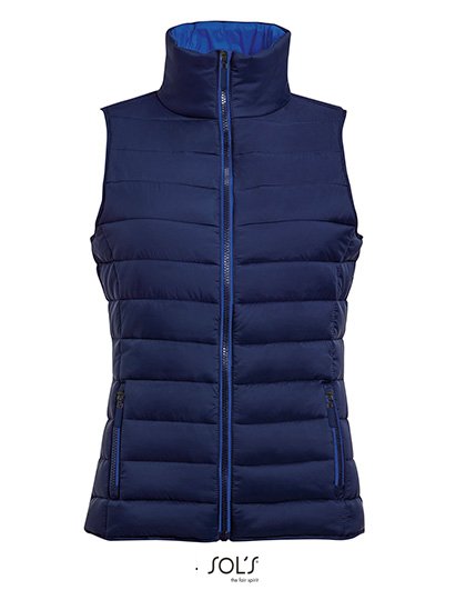 SOL´S Women's Lightweight Bodywarmer Wave – Navy