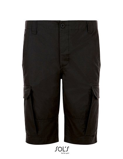 SOL´S Jackson Bermuda – Black