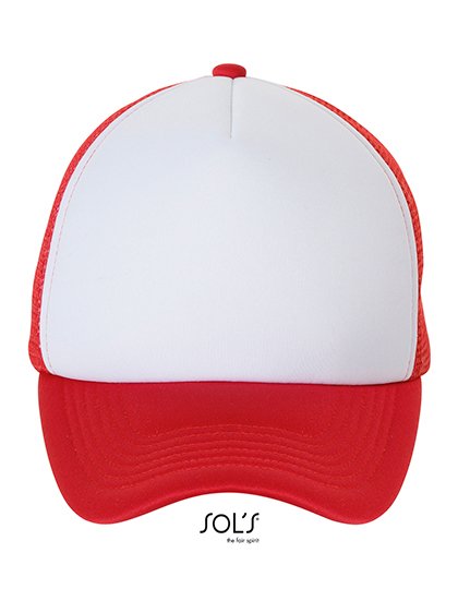 SOL´S Bubble Cap – White / Red