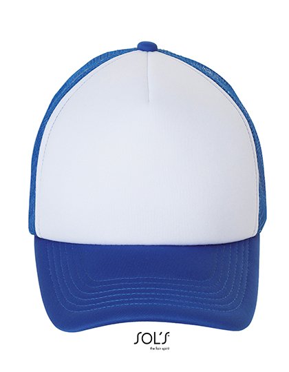 SOL´S Bubble Cap – White / Royal Blue 241
