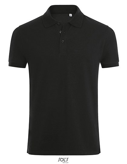 SOL´S Men's Phoenix Polo – Black