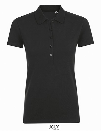 SOL´S Women's Phoenix Polo – Black