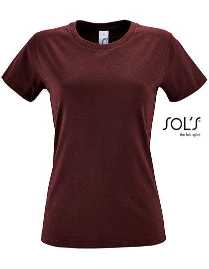 SOL´S Women's Regent T-Shirt – Burgundy