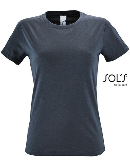 SOL´S Women's Regent T-Shirt – Mouse Grey (Solid)