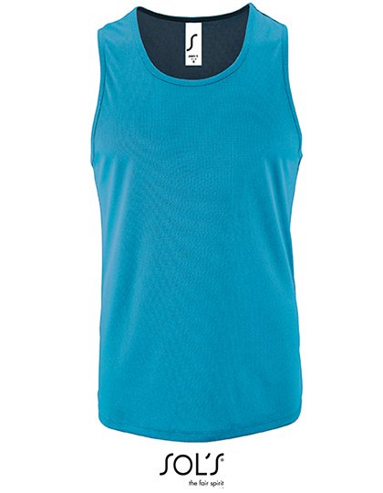 SOL´S Men's Sports Tank Top Sporty – Aqua