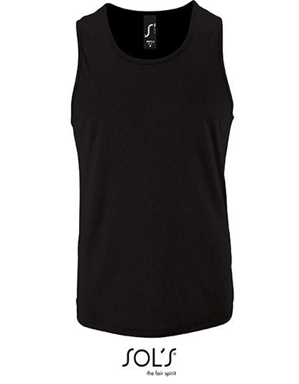 SOL´S Men's Sports Tank Top Sporty – Black