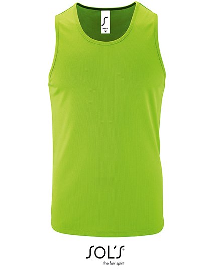 SOL´S Men's Sports Tank Top Sporty – Neon Green