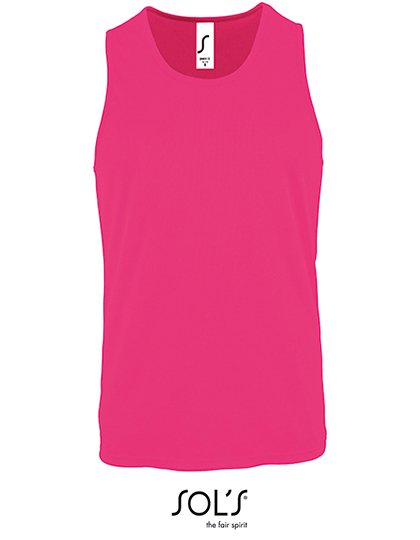 SOL´S Men's Sports Tank Top Sporty – Neon Pink