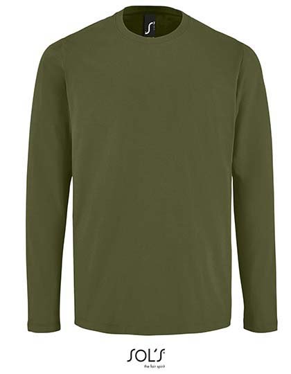 SOL´S Men's Long Sleeve T-Shirt Imperial – Dark Khaki
