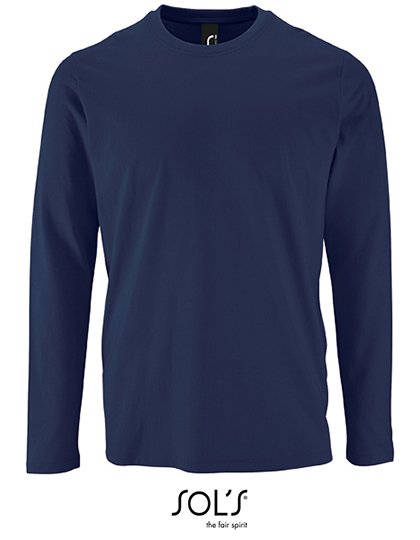 SOL´S Men's Long Sleeve T-Shirt Imperial – French Navy
