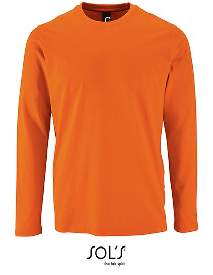 SOL´S Men's Long Sleeve T-Shirt Imperial – Orange