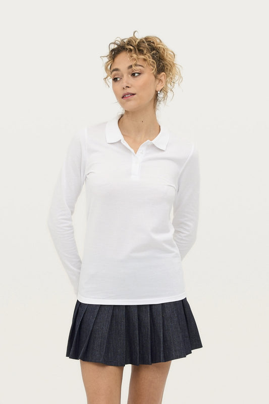 SOL´S Women's Long-Sleeve Piqué Polo Shirt Perfect