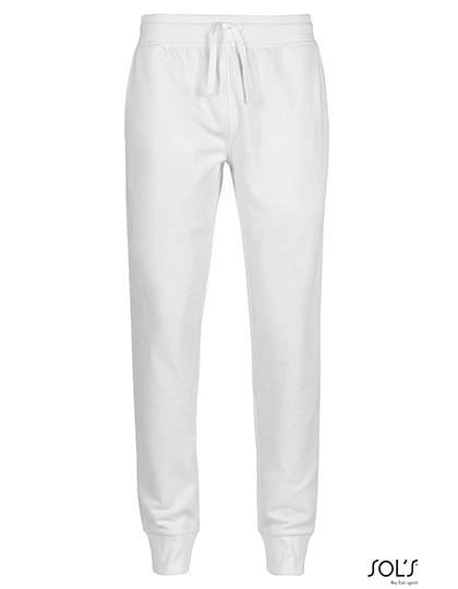 SOL´S Women's Slim Fit Jogging Pants Jake – White
