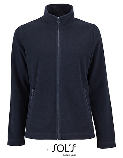 SOL´S Women's Plain Fleece Jacket Norman – Navy
