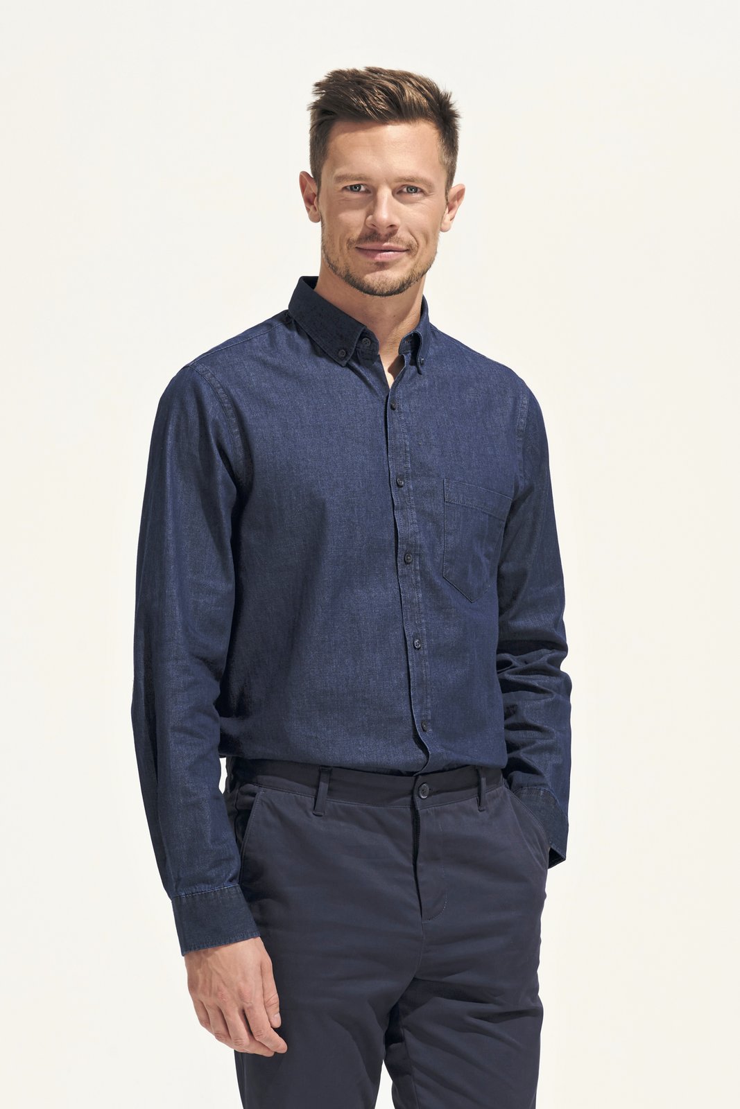 SOL´S Men's Denim Shirt Barry