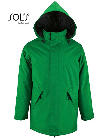 SOL´S Unisex Jacket With Padded Lining Robyn – Kelly Green