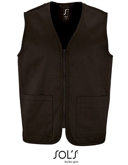 SOL´S Unisex Bodywarmer Wallace – Black
