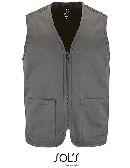 SOL´S Unisex Bodywarmer Wallace – Charcoal Grey (Solid)