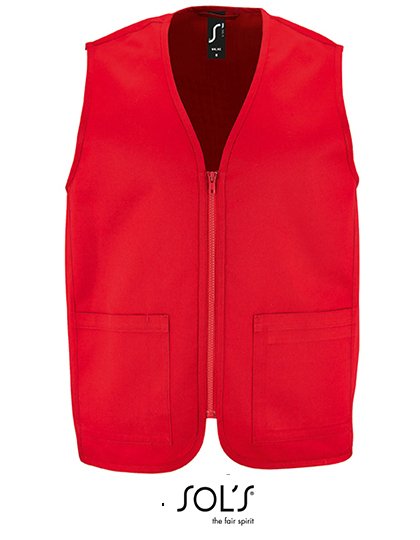 SOL´S Unisex Bodywarmer Wallace – Red