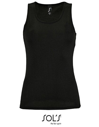 SOL´S Women's Sports Tank Top Sporty – Black