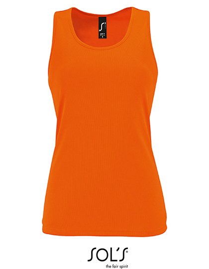 SOL´S Women's Sports Tank Top Sporty – Neon Orange