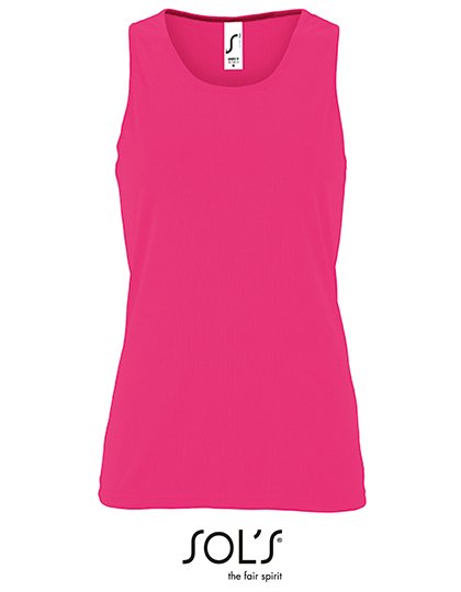 SOL´S Women's Sports Tank Top Sporty – Neon Pink