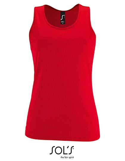 SOL´S Women's Sports Tank Top Sporty – Red