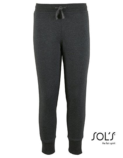 SOL´S Kids' Slim Fit Jogging Pants Jake – Charcoal Melange
