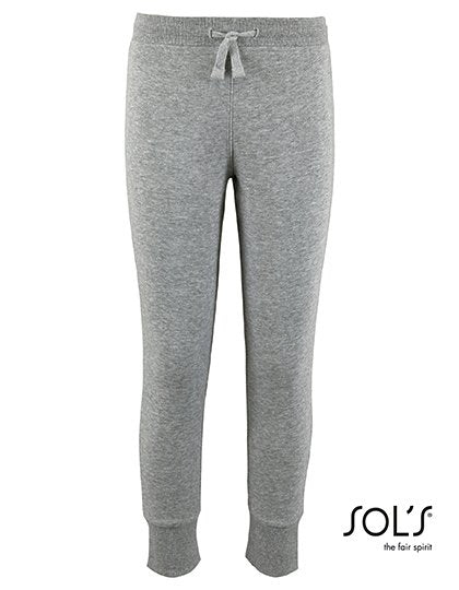 SOL´S Kids' Slim Fit Jogging Pants Jake – Grey Melange