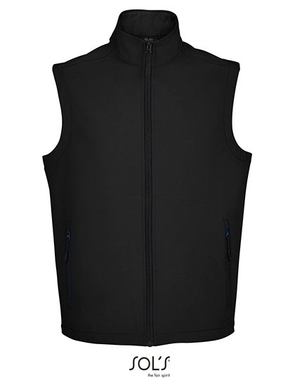 SOL´S Men's Race Bodywarmer Softshell – Black