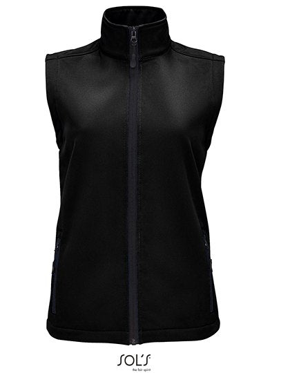 SOL´S Women's Race Bodywarmer Softshell – Black