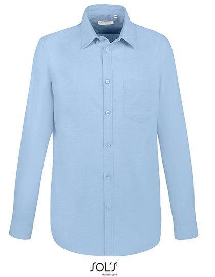 SOL´S Men's Boston Fit Shirt – Sky Blue